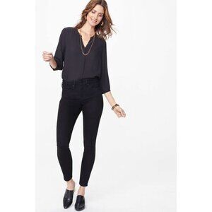 NYDJ Ami High Waist Stretch Super Skinny Jeans Size 0